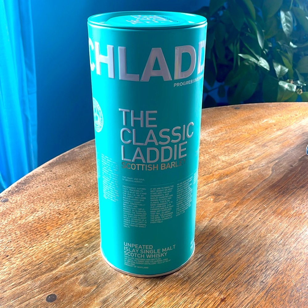 Bruichladdich Islay Single Malt Scotch Whisky Collector’s Container EMPTY
